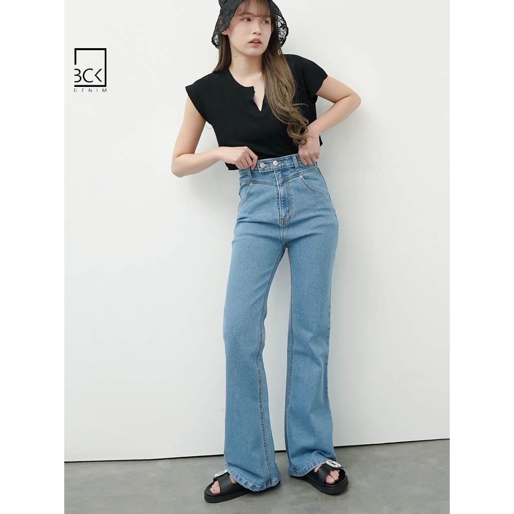 BCK - Celana Jeans Cutbray Wanita Cutbray Molina