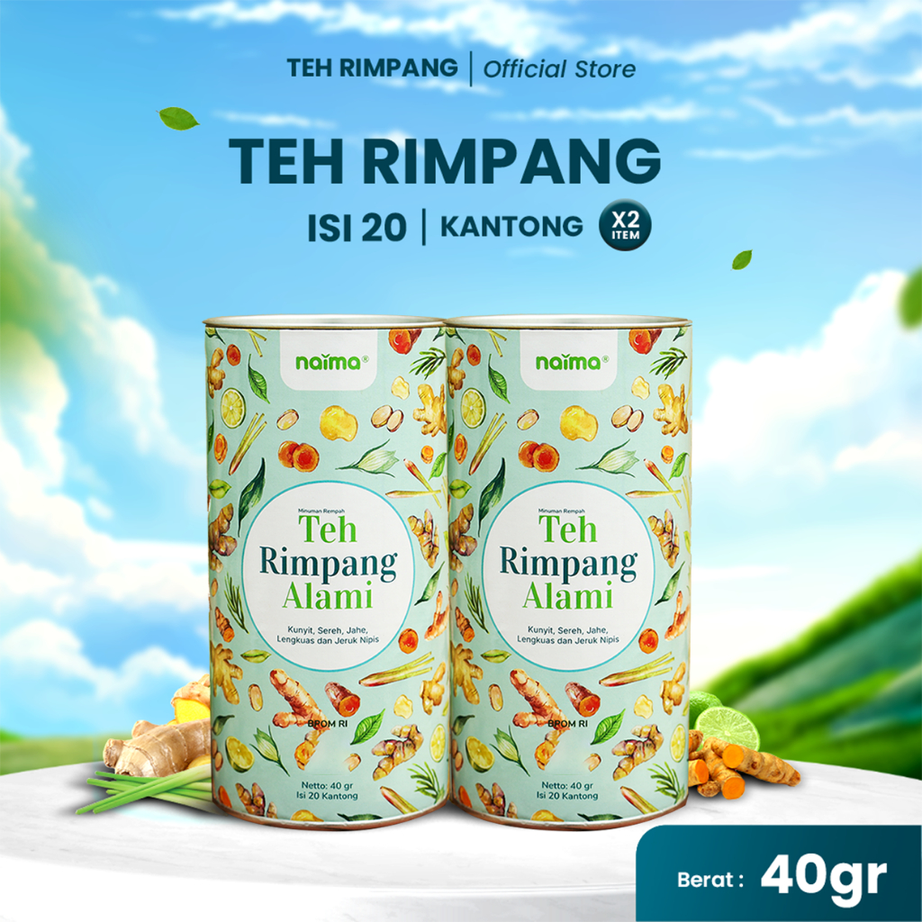 

[Official] Paket 2pcs Teh rimpang alami BPOM - teh rempah asli - teh diet, teh detox, dan teh pelancar mens