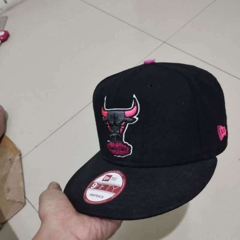 Topi new era bulls windy city Original