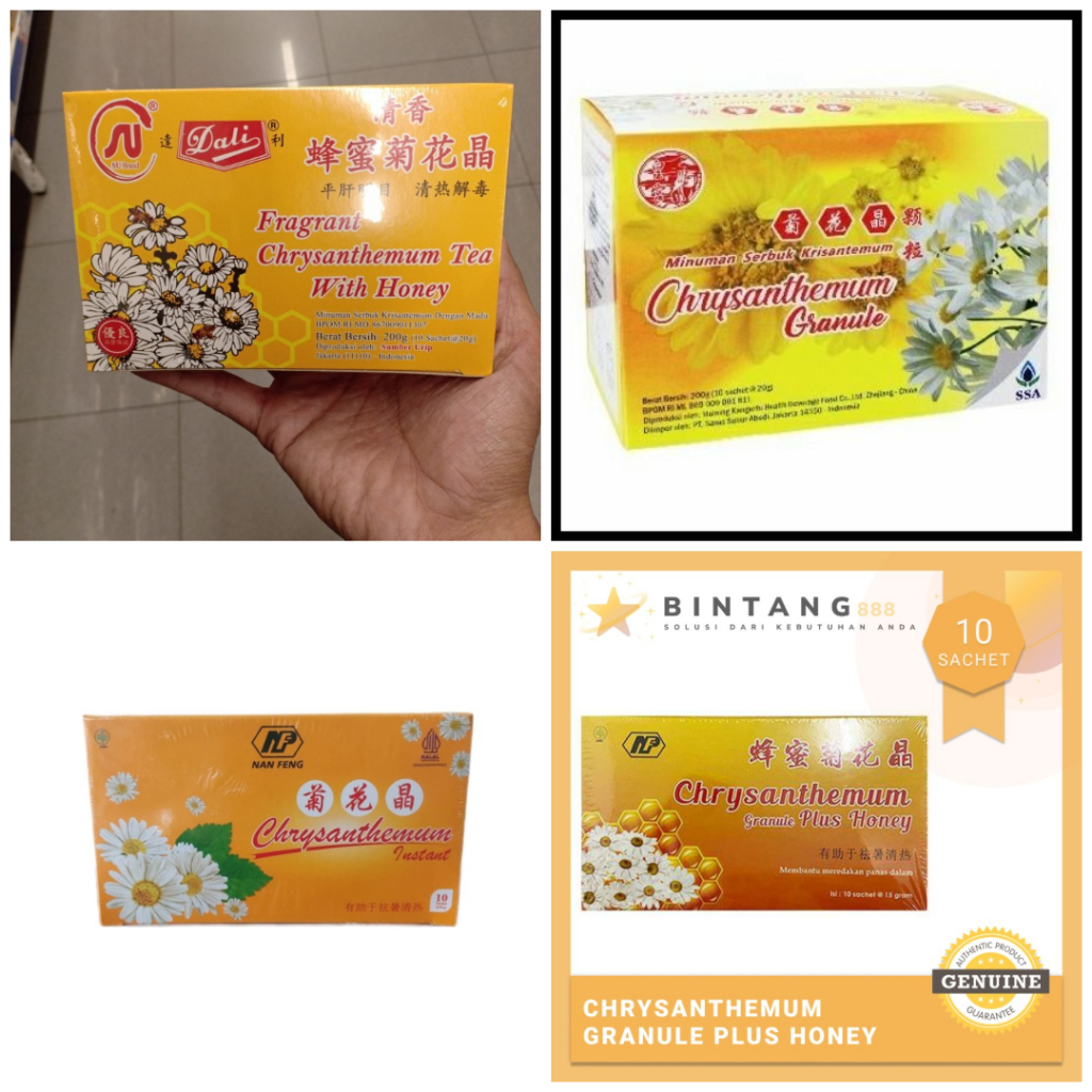 

[oddsolshop] pekanbaru/Chrysanthemum Tea Varian Plus Honey / Original