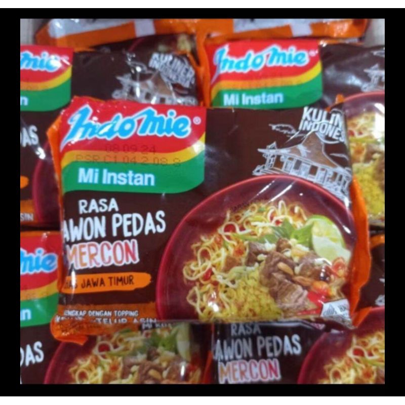 

Indomie rawon pedas mercon 5 bungkus