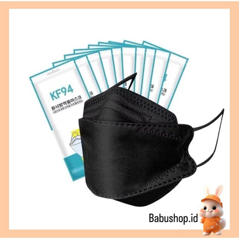 BBS MASKER KF94 FACEMASK KF 94 10PCS