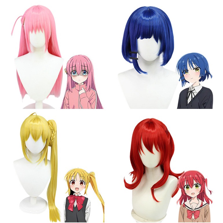 PALINGLARIS WetroseWig Gotou Gotoh Hitori Yamada Ryo Cosplay Ryo Ikuyo Kita Nijika Ijichi Wig BOCCHI