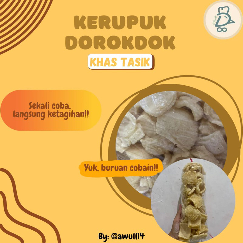 

krupuk dorokdok khas tasik