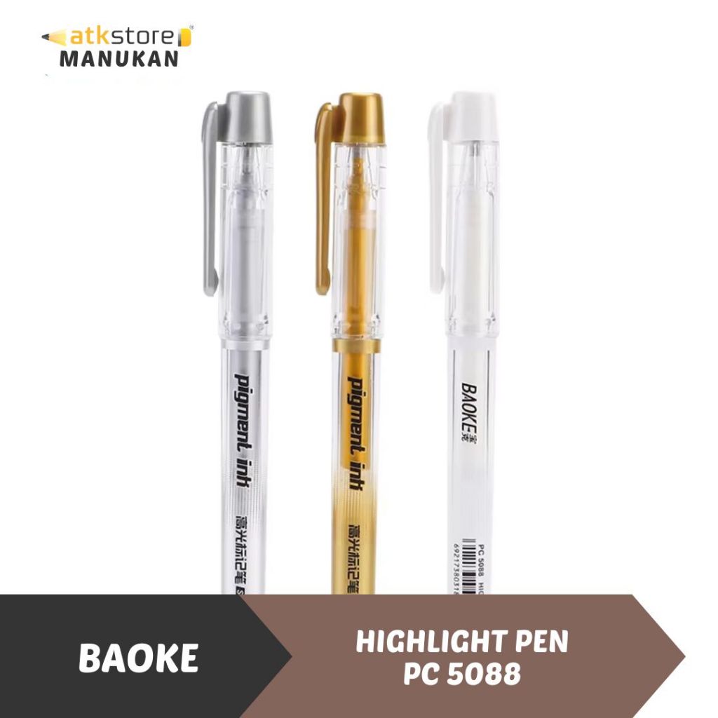 

BAOKE BALLPOINT GEL HIGHLIGHT PC 5088