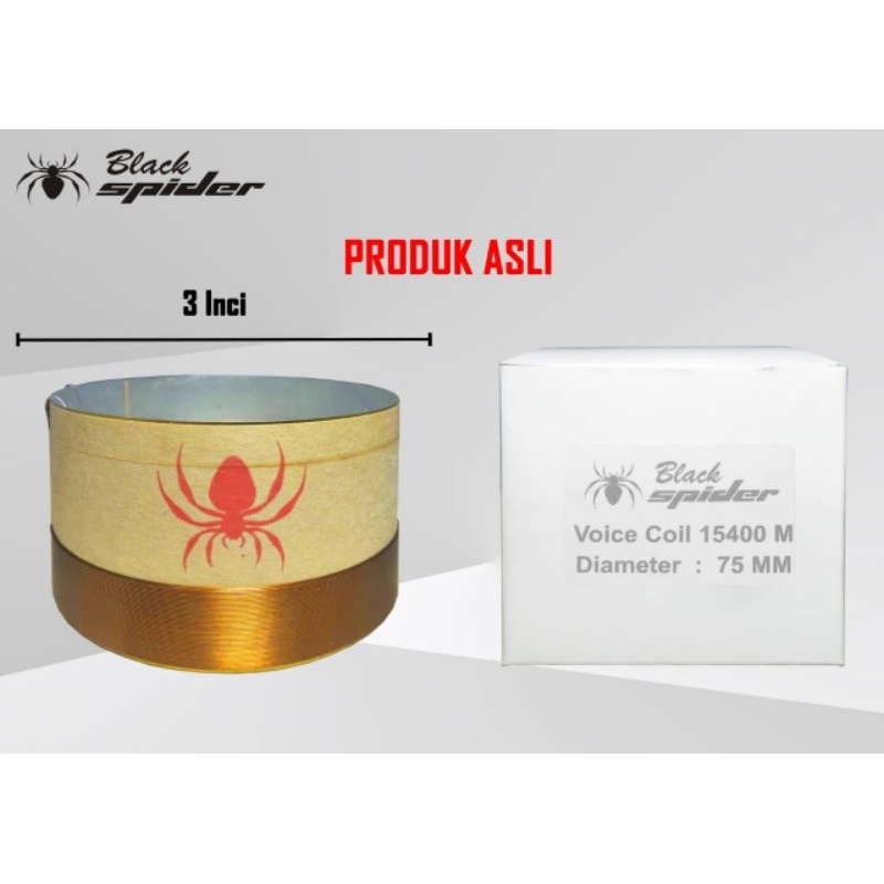 SPUL SPEAKER BLACKSPIDER BS 15400