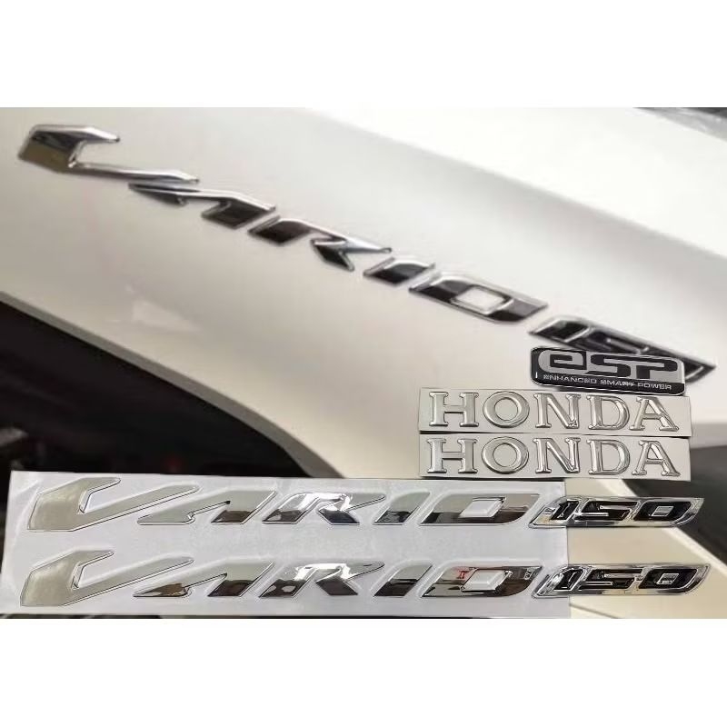 TERBARU Emblem Timbul New Honda Vario 150 Paket Emblem New Honda Vario 150