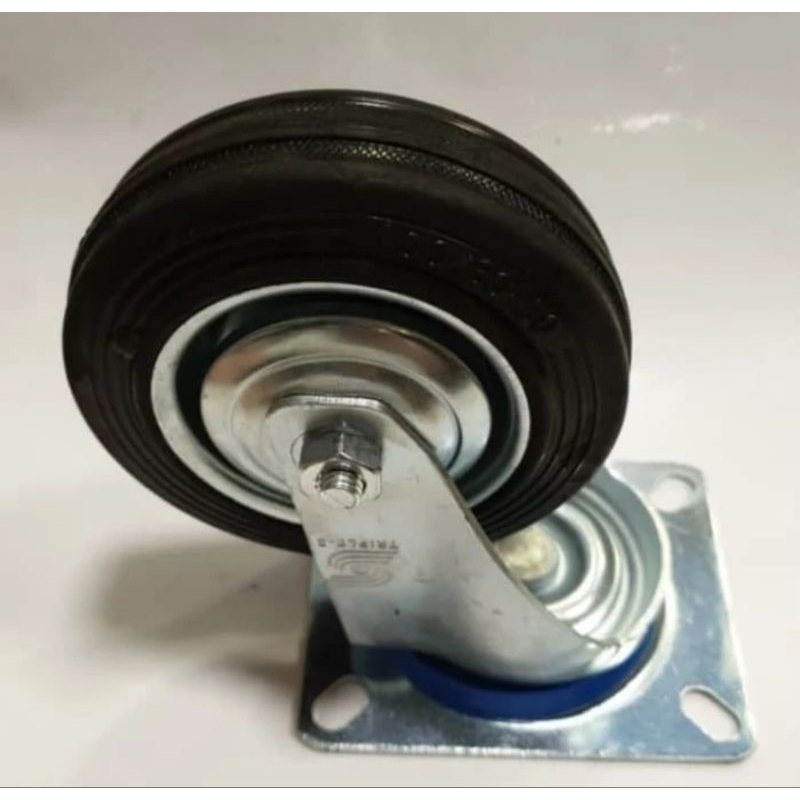 Roda Karet 4" Inch Roda Karet Hidup