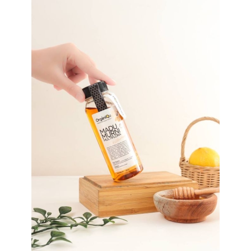 

Madu asli Multiflora 335gr Madu OrganiQu Premium
