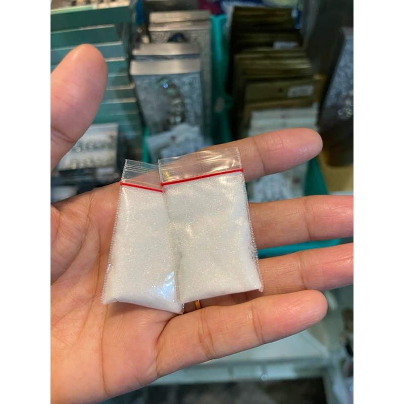 Glitter Putih Utk Taburan Henna