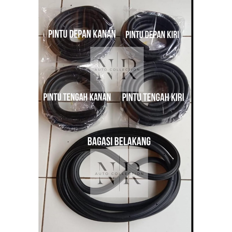 FULLSET 5 PINTU KARET BALON PEREDAM BODY + BAGASI BELAKANG MAZDA FAMILIA ALL TYPE