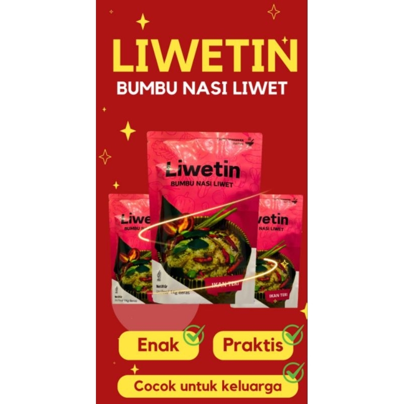 

Liwetin ( Bumbu Nasi Liwet ) + Lauk Ikan Teri
