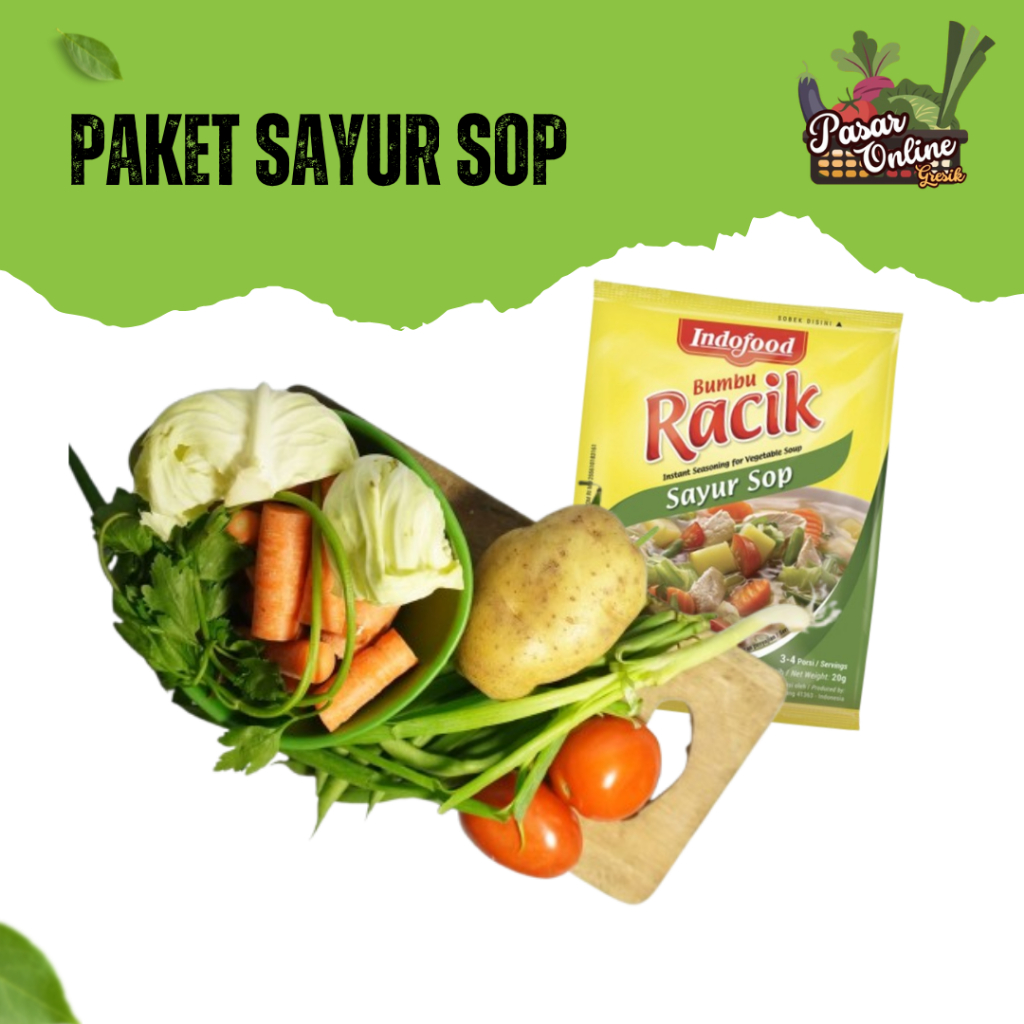 

PAKET SAYUR SOP LENGKAP
