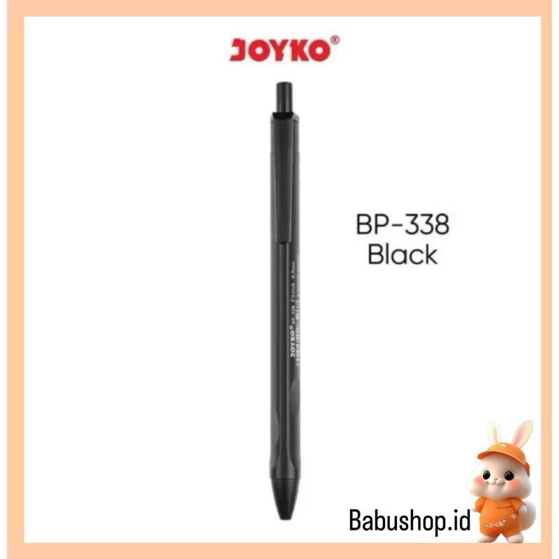 

BBS(1pcs)Pulpen Joyko BP-338 Vocus 0.7 mm Ballpoint bolpen Hitam