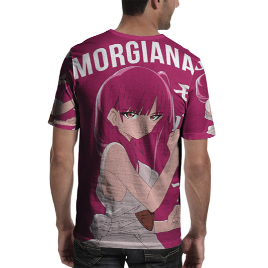Kaos Morgiana Anime Magi Tshirt Fullprint Bahan Polyester Jersey [PO 3 Hari] || Silahkan Langsung Or