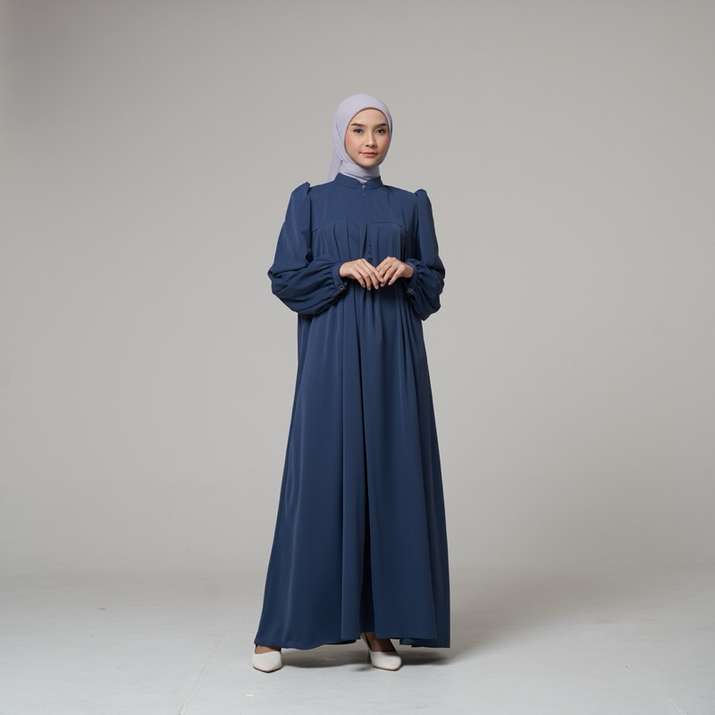 Candy Outfitku - Marbella Dress (tanpa hijab) bahan Anti UV Gamis Dress Syari Busui