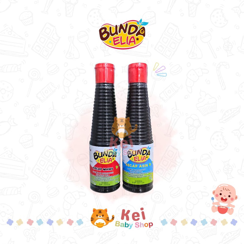 

Bumbu Bunda Kecap Manis Kecap Asin Organik / Kecap MPASI / Bumbu MPASI