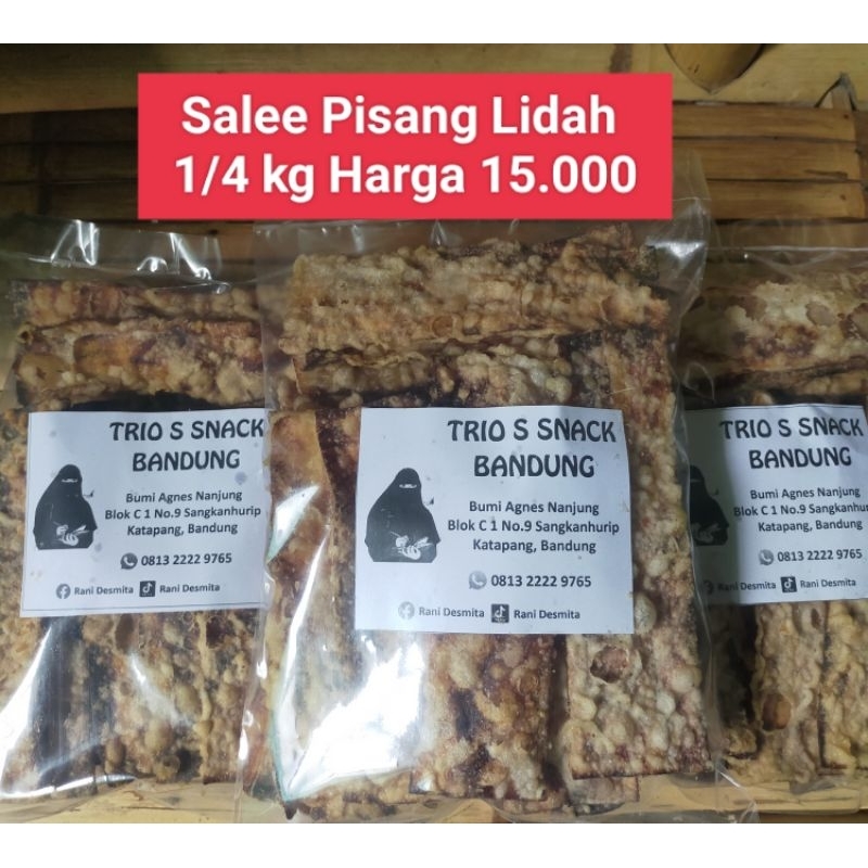 

Snack Viral Sale Pisang Lidah 250gram 1/4 kg