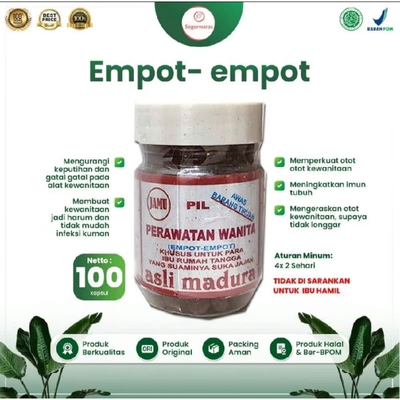 

EMPOT 2 JOKOTOLE PERAWATAN WANITA