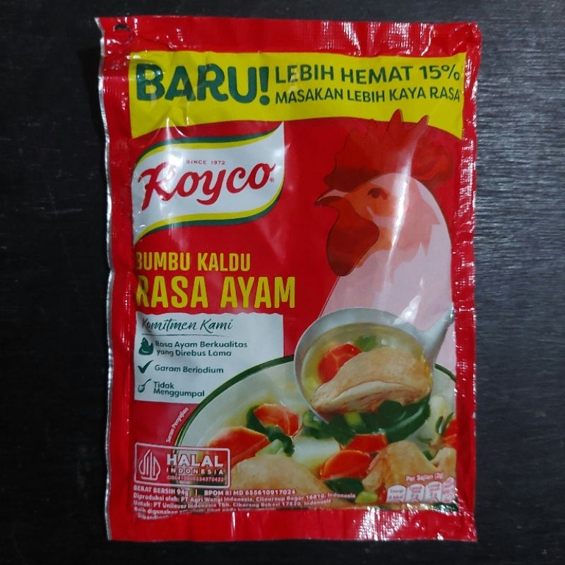 

royco ayam dan sapi 92g/kaldu/penyedap rasa