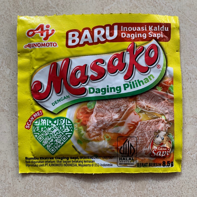 

Penyedap rasa Sapi Ayam Kuah Bakso