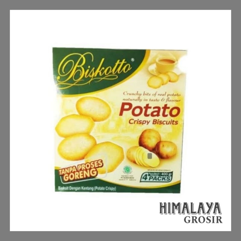 

Biskotto potato crispy 360 gr