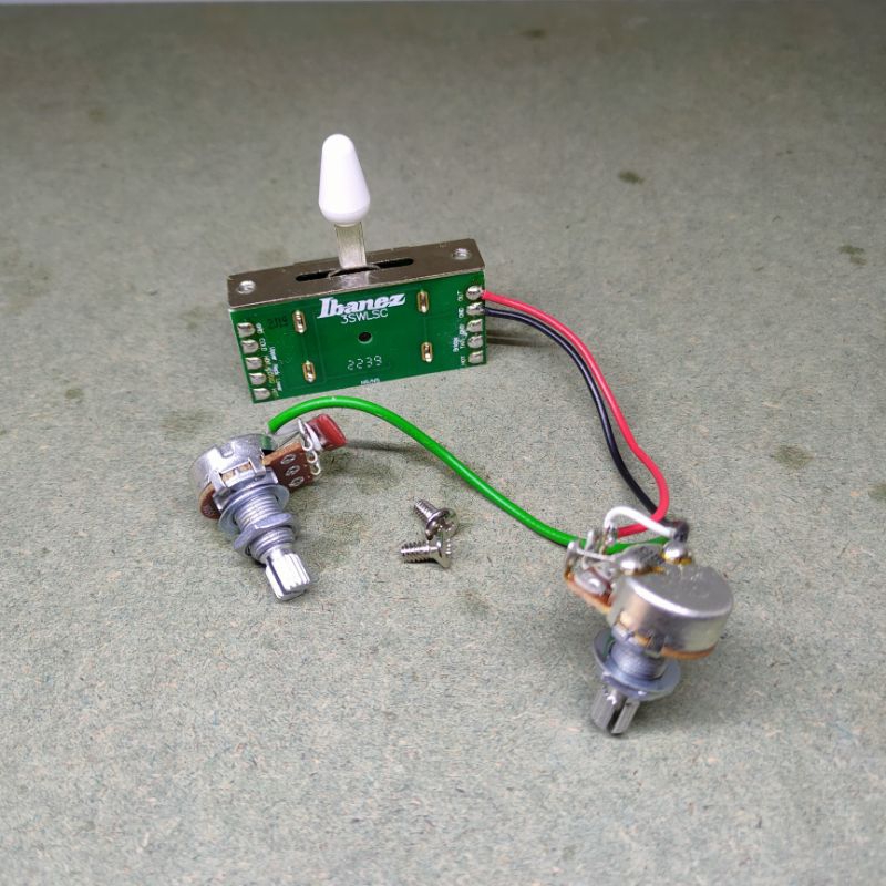 Wiring Set Rangkaian Jadi Gitar Ibanez Original