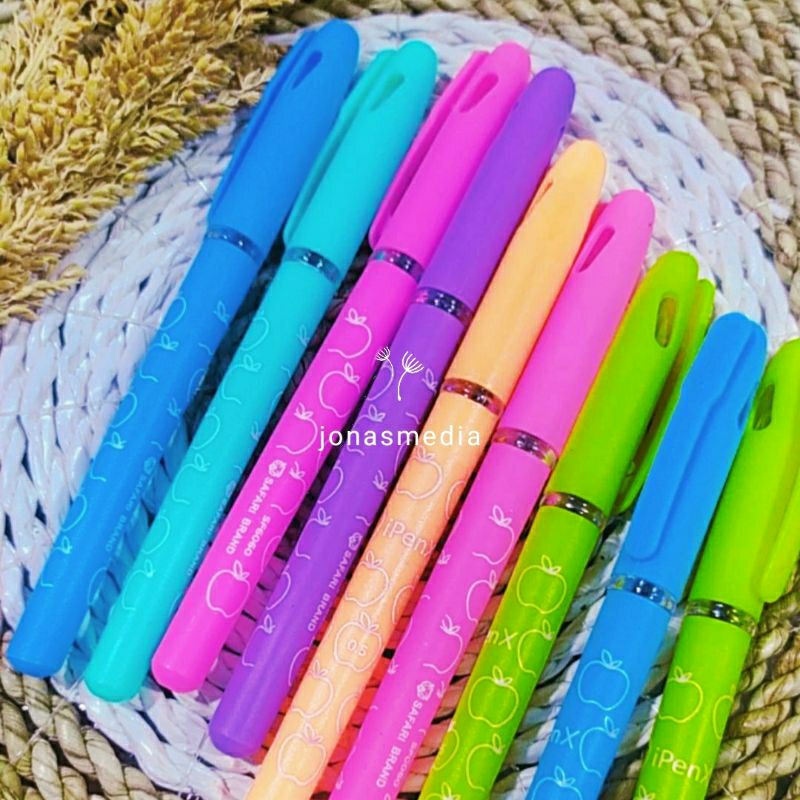 

PULPEN GEL - BOLPOIN GEL LUCU - BOLPEN GEL HITAM MOTIF WARNA - BOLPOIN GEL - BOLPEN GEL COLORFULL