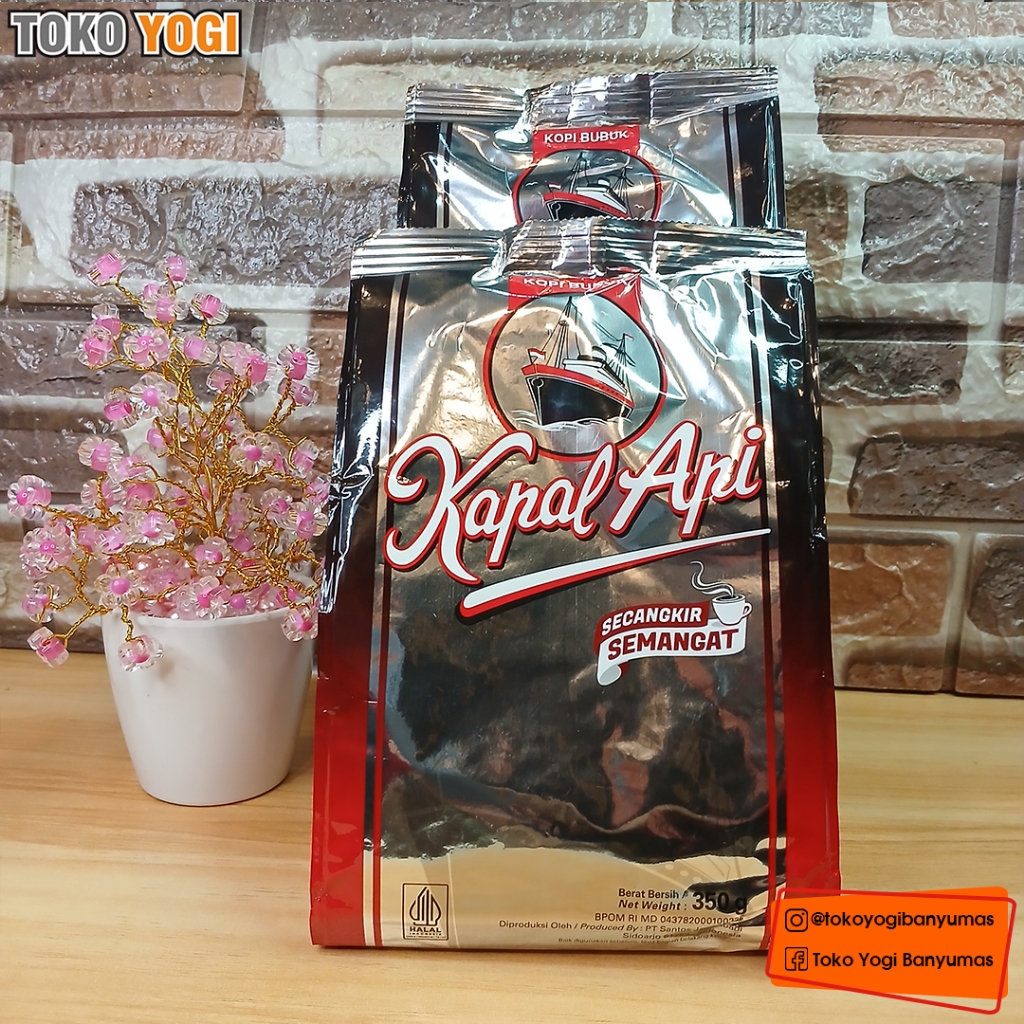 

KAPAL API SPECIAL SILVER 350g || KOPI BUBUK HALUS