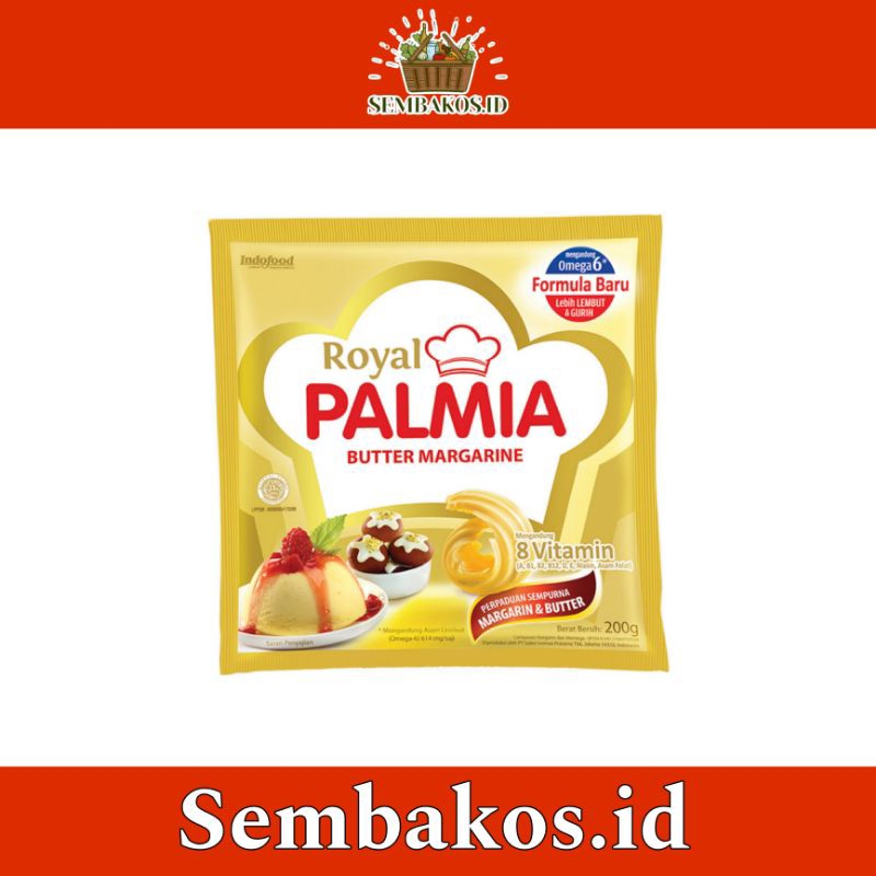 

BLUEBAND Serbaguna 200gr | ForVITA Serbaguna 200gr | Royal PALMIA Butter Margarin 200gr