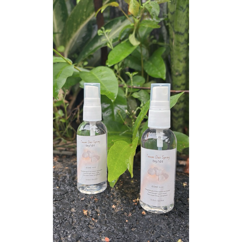 TAWAS DEODORANT SPRAY BY NH NON ALKOHOL 100% | BEBAS BASAH DAN BAU BADAN