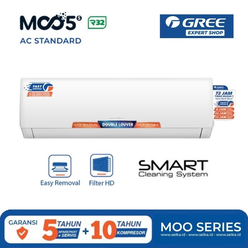 AC GREE GWC 05 MOO5 / AC GREE 0.5 PK / AC GREE 1/2 PK STANDARD  GWC 05 MOO5