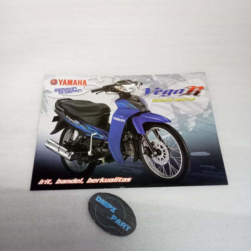 brosur iklan lawas brosur asli iklan lama yamaha vega r new original