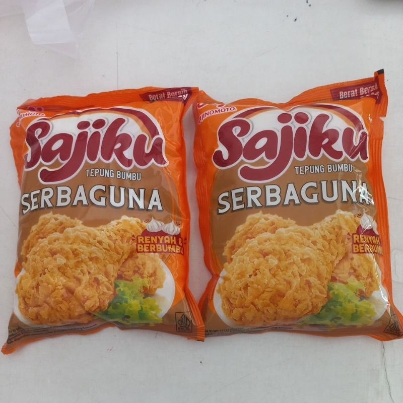 

Sajiku Tepung Serbaguna 220gr | Sajiku Tepung Ayam Goreng 220gr