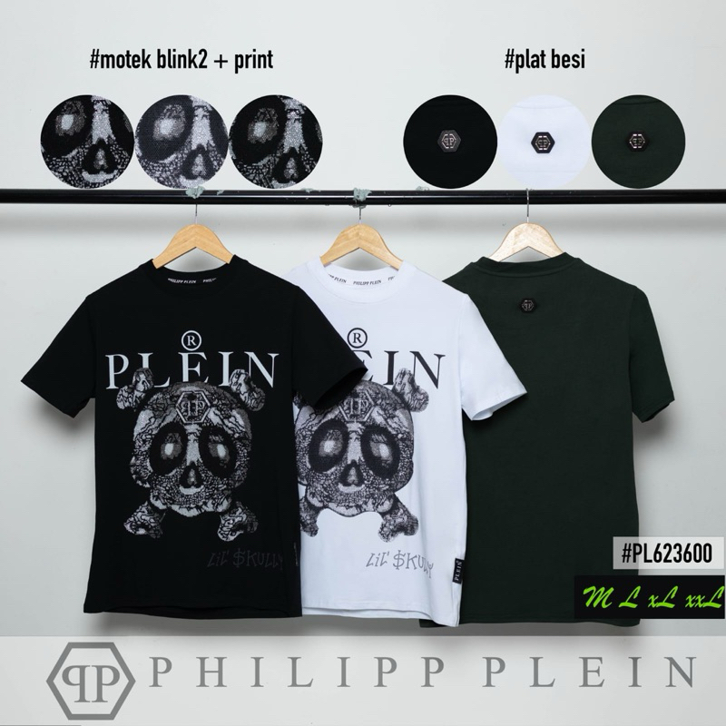 Kaos pria unisex PP PL623600 Premium import