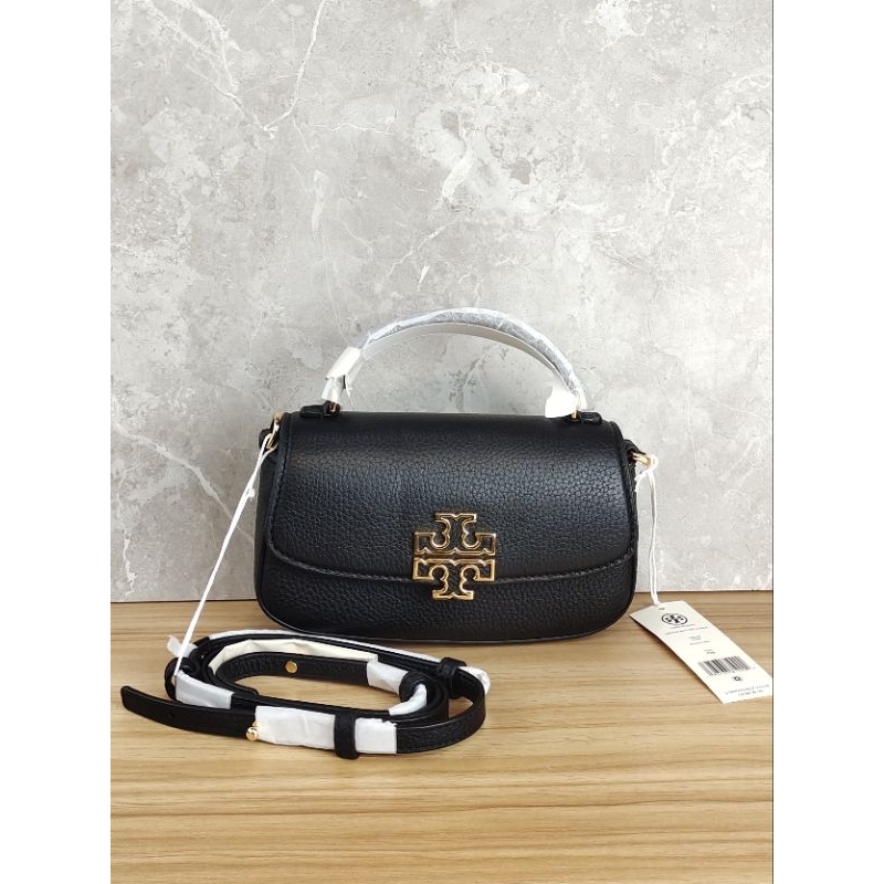 TB BRITTEN MINI TOP HANDLE BLACK