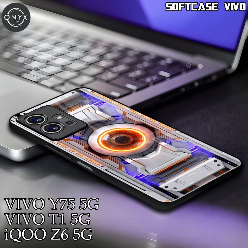 [AA10] SOFTCASE VIVO Y75 Y55 5G | VIVO T1 5G | iQOO Z6 5G | Casing Kilau Glossy VIVO | Kesing Lucu A