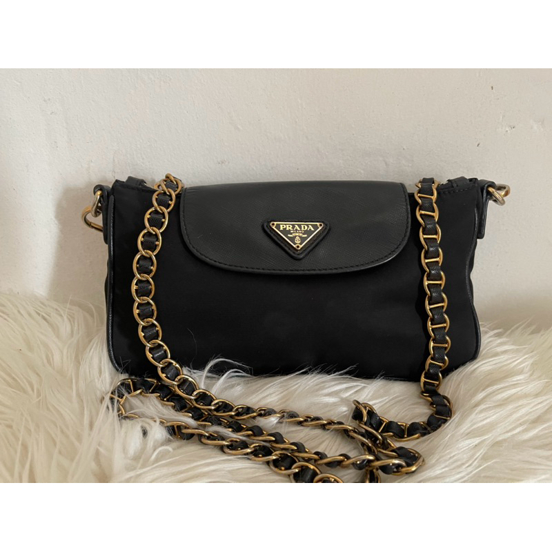 Prada Sling bag black Nylon