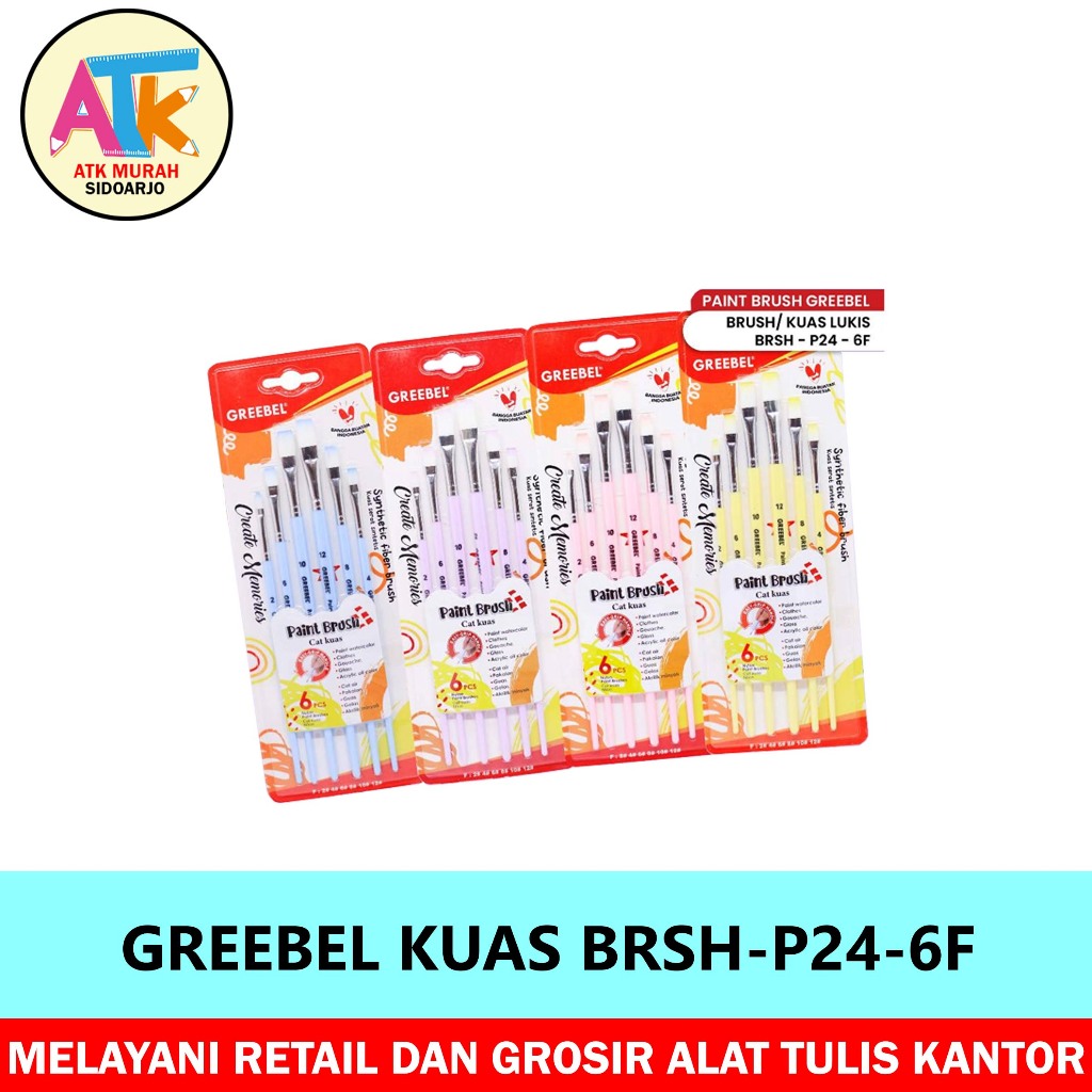 

KUAS GREEBEL BRUSH P24-6F