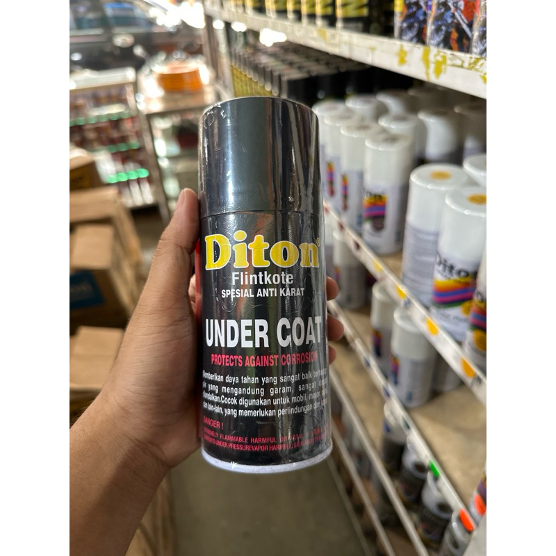 CAT ANTI KARAT / FLINKOTE DITON 300ML CAT SEMPROT UNDERCOAT ANTI KARAT