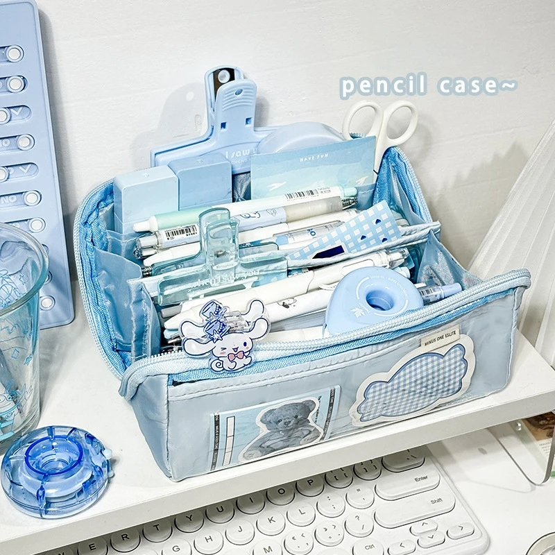 

TEMPAT PENSIL KOREA MULTI SEKAT UKURAN JUMBO