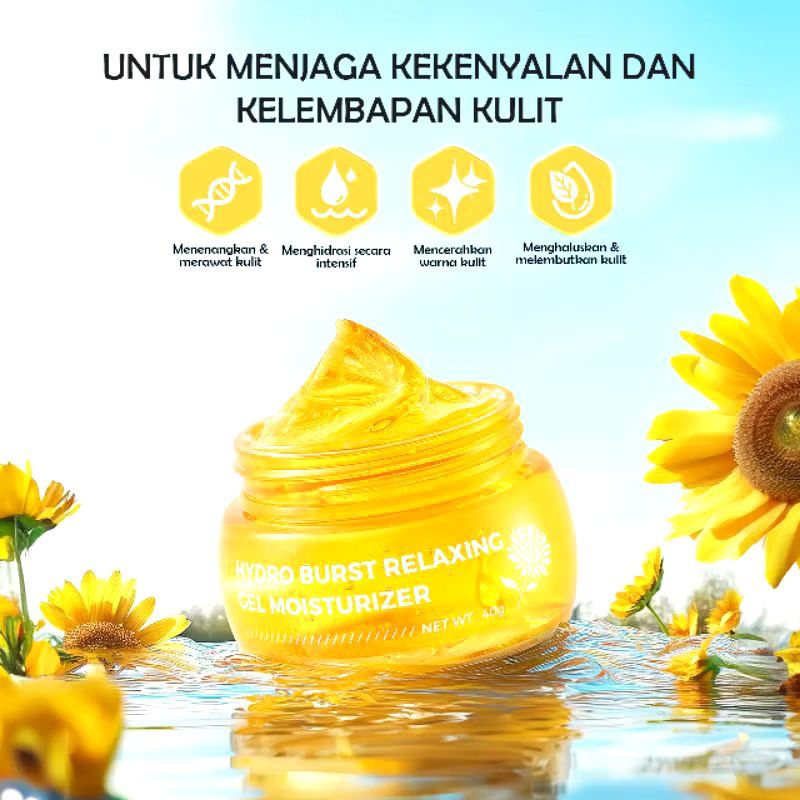 Shine Rusia Hydro Burst Relaxing Gel Moisturizer Original BPOM