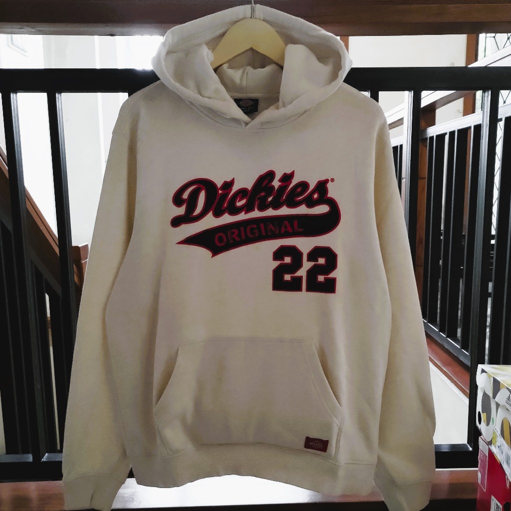 Hoodie Dickies DC Putih Original Art 22 Velvet