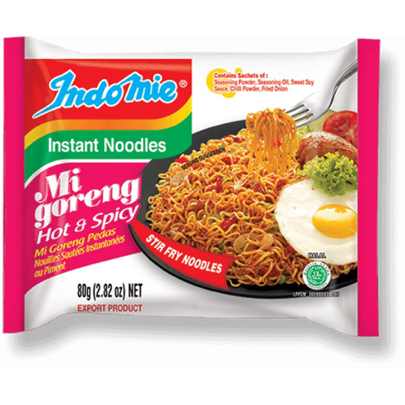 

Indomie Mi Goreng Hot & Spicy Stir Fry Noodles china version