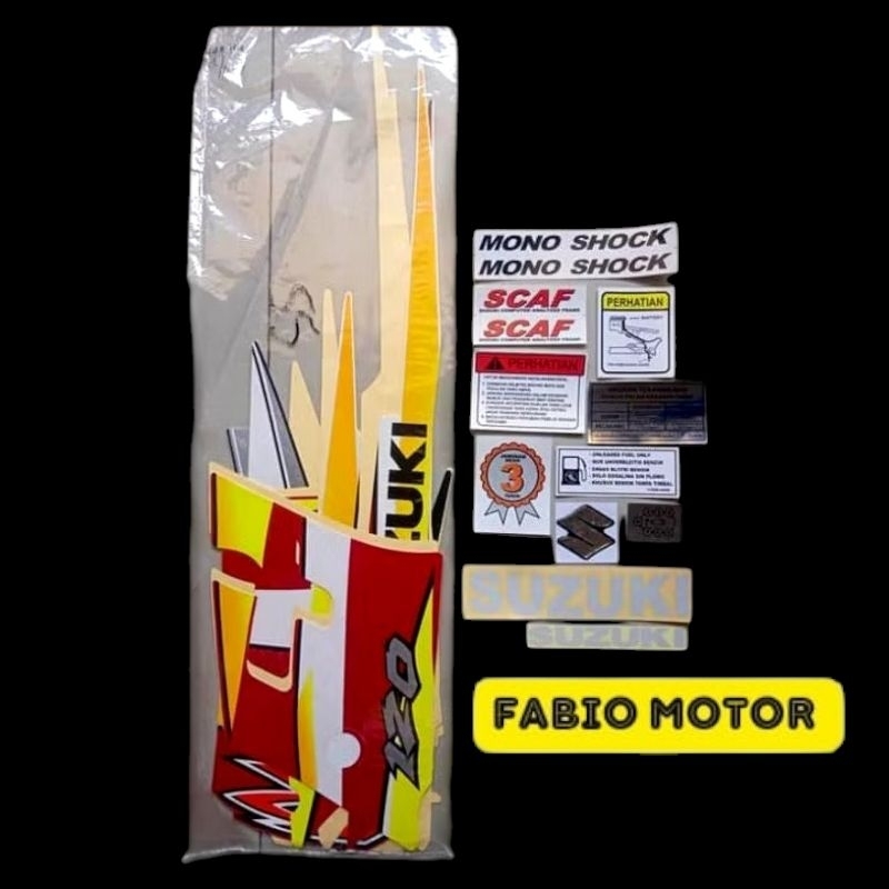 Stripping satria hiu merah putih