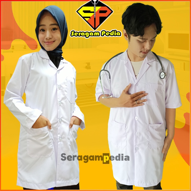 Paling dicari Jas Lab  Jas  Baju Praktikum  Jas Lab Lengan Panjang  Jas Lab Lengan Pendek