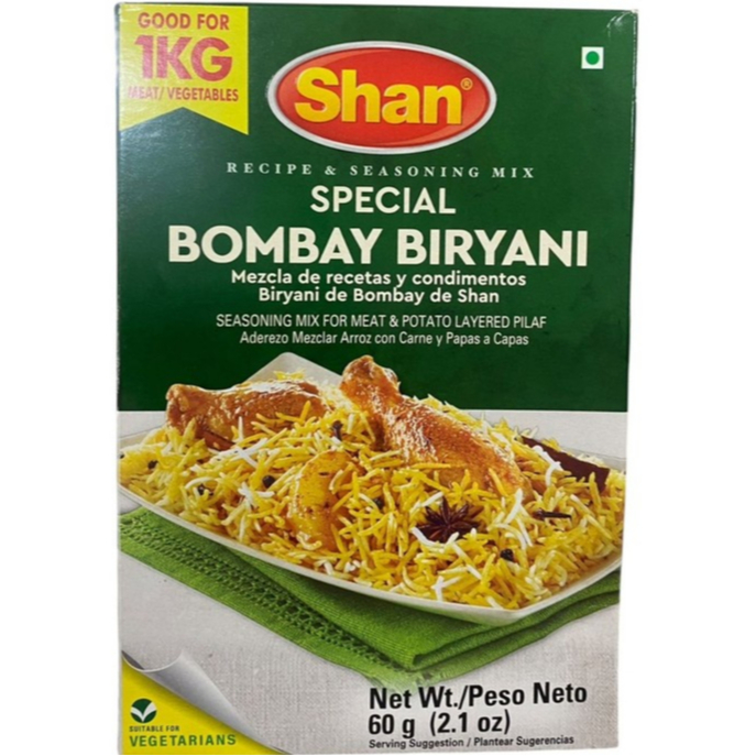 

Bombay Biryani Masala Shan / Bumbu Nasi Biryani Bubuk Rempah Khas Arab India Pakistan / Seasoning Mix