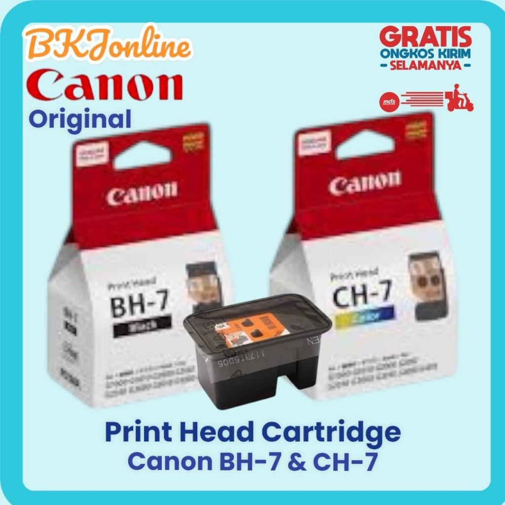 Print Head Cartridge Canon BH-7 BH7 Hitam CH-7 CH7 Warna for Printer G1000, G2000, G3000, G4000
