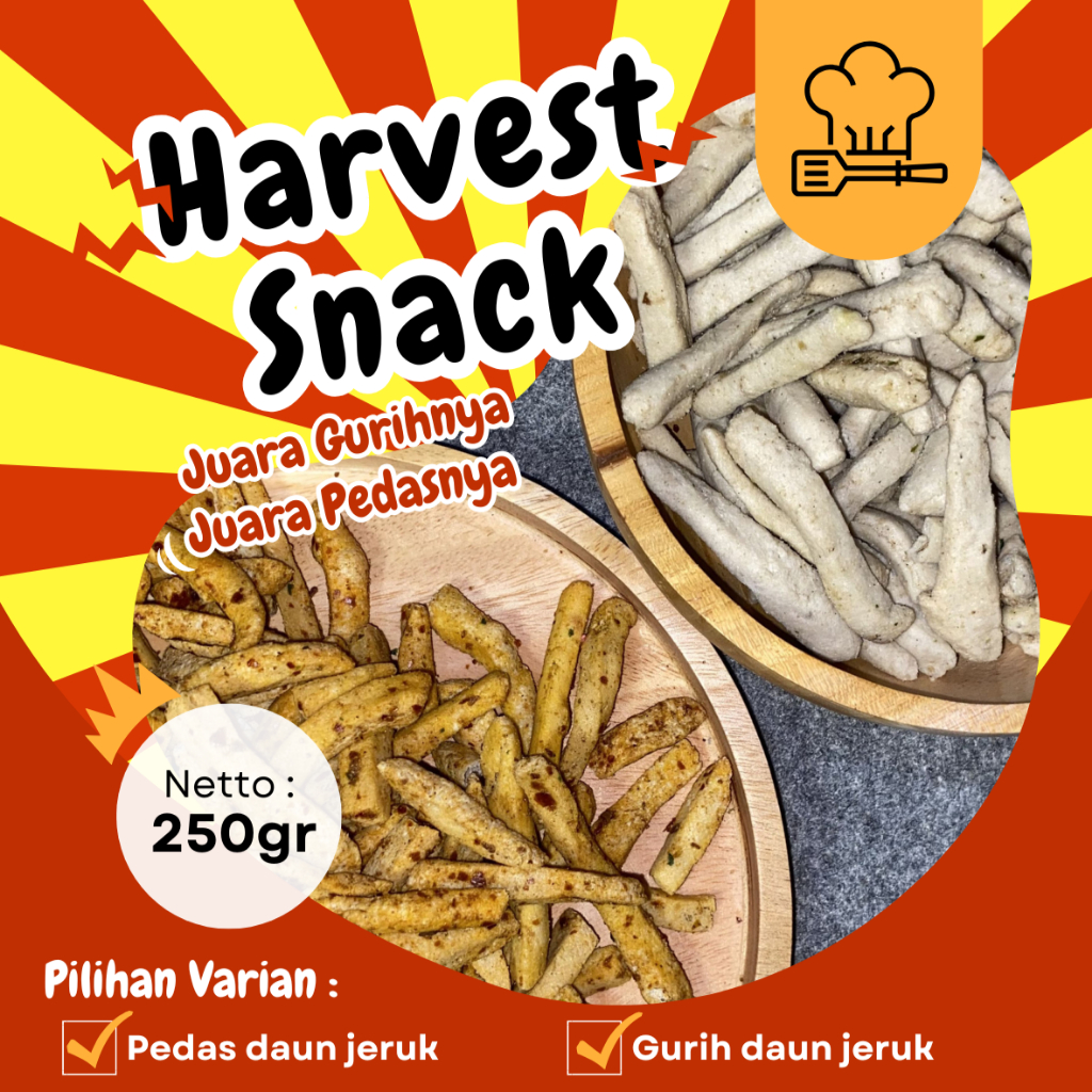

Basreng Pedas & Gurih Daun Jeruk 250gr Bakso Goreng Stik