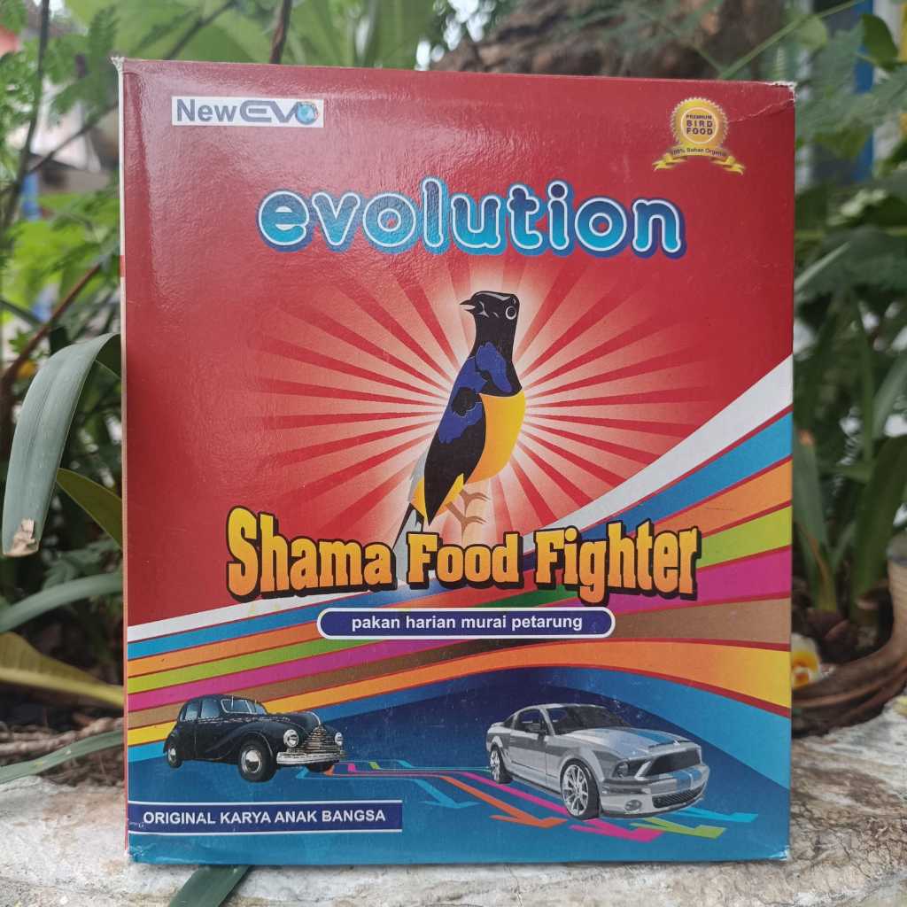 VOER EVOLUTION VOER EVO SHAMA FOOD FIGHTER 500GRAM PAKAN MURAI BATU KACER C IJO FIGHTER LOMBA